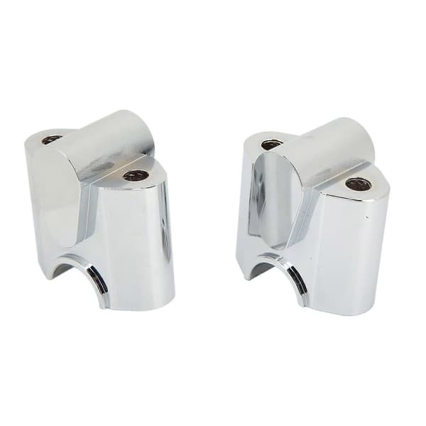 Chrome Styrforhøjer Klemme Chrome CNC Aluminium Legering til R18 Classic Motorcykel 2020?2021 Sølv