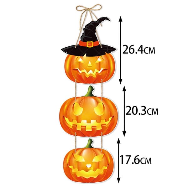 5 stk. Halloween Dørhengere, Halloween Dekorasjoner, Halloween
