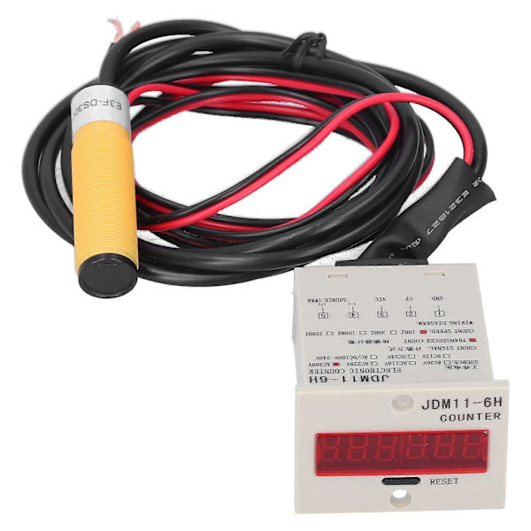 BERM Digital Display Tæller Elektronisk Industriel Sensor Automatisk Induktion BEM?6H?30E4?CTAC380V