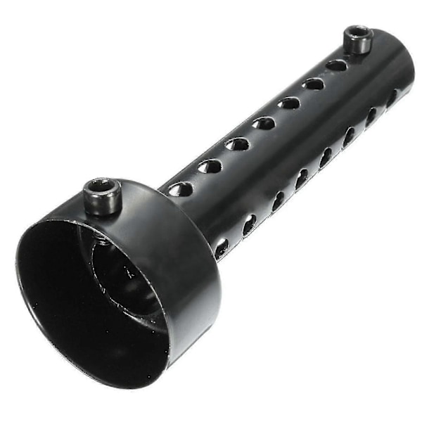 2x Universal Motorsykkel Eksos Lyddemper Baffel Db Killer Lyddemper 48mm Svart-AH
