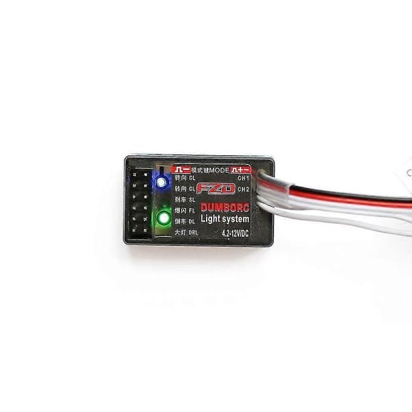 DumboRC FZD LED Kontrollermodul Ljussystem för X4 X6 X6P DDF350 Sändare JJRC Q65 MN90 1/10