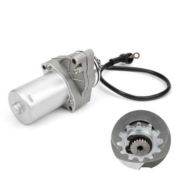 3-bults startmotor, toppmonterad 12T startmotor, passar PIT Quad Dirt Bike ATV 90cc 110cc 125cc