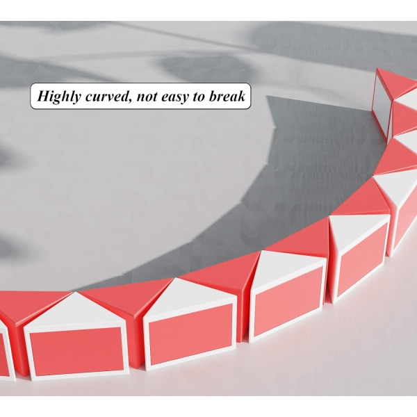 1 Förpackning (Röd) Magic Snake med 48 Block, Magic Snake Cube Twist P
