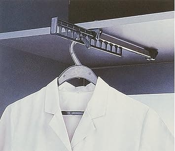 312mm Udtrækkelig Garderobeskinne Organizer Metal