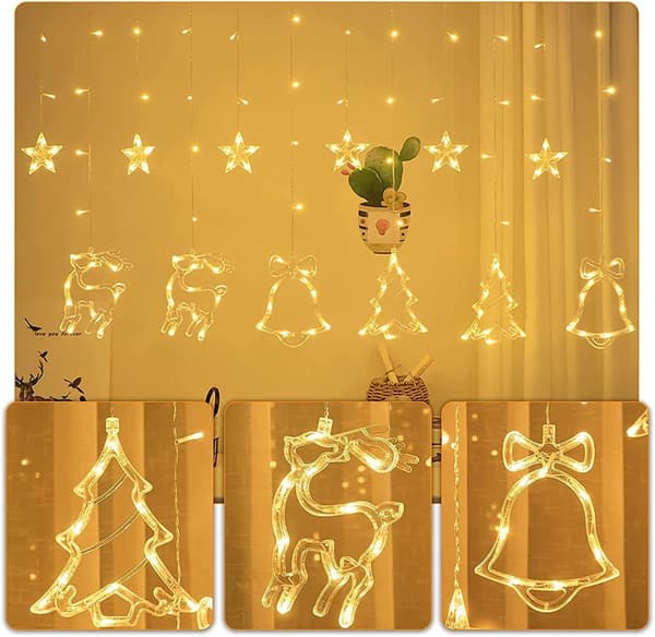 Jouluvalot, 138 LED-jouluvalot, 3,3 m jouluvalot