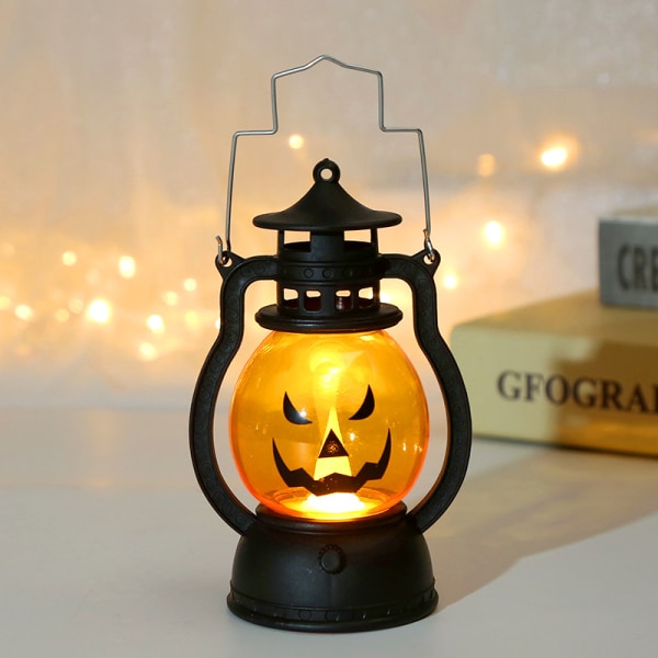 /#/Halloween Pumpa Elektroniskt Ljus - typ B, Halloween LED-ljus/#/