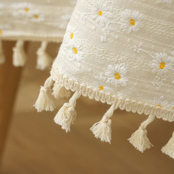 Pastoral bomuld og linned marguerit dusk dug, 140*240cm