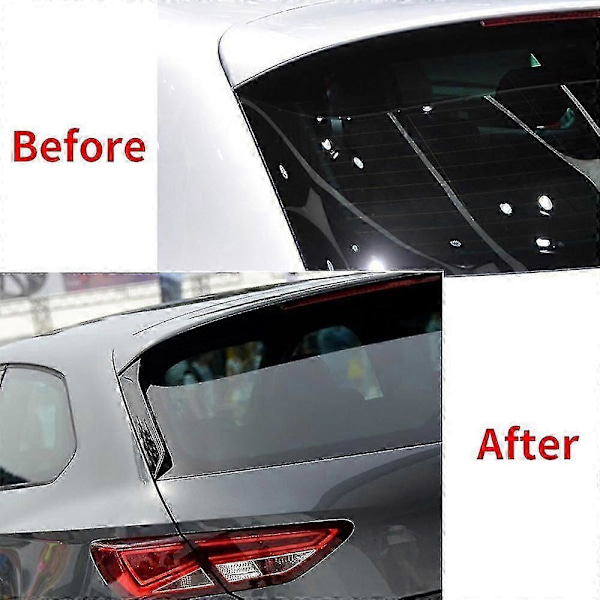 Bilvindu Trim Lip Spoiler for Seat Leon 5F FR Mk3 MK3.5 Bakre Takvinge Sidekant Hale Klaff Spoile