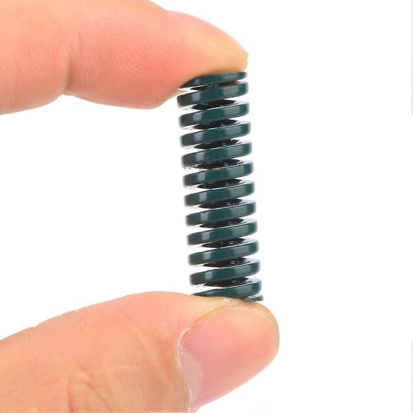 2 st OD 10 mm ID 5 mm Högprecisions Stål Grön Tung Belastning Formpressfjäder (TH10*30mm)