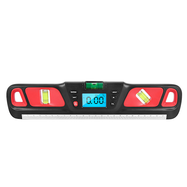##/Digitalt Inclinometer - Rød Digitalt Niveau Vinkelmåler##/