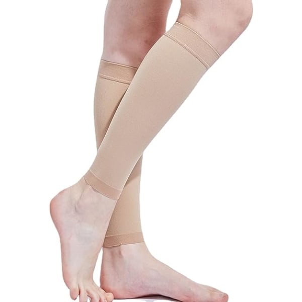 Kvinners medisinske kompresjonsstrømper 15-20mmhg sokker kalvearm