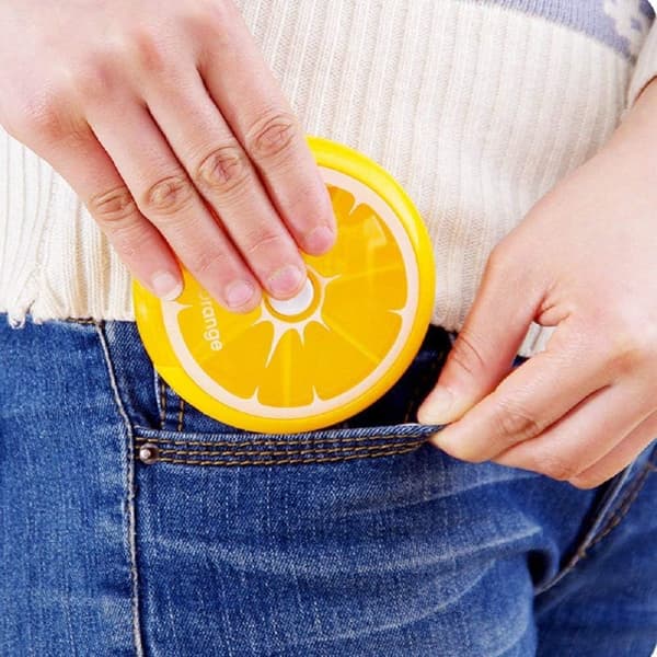 3-delad Daglig Pillerorganisatör Reseplastisk Pillerlåda Dispenser