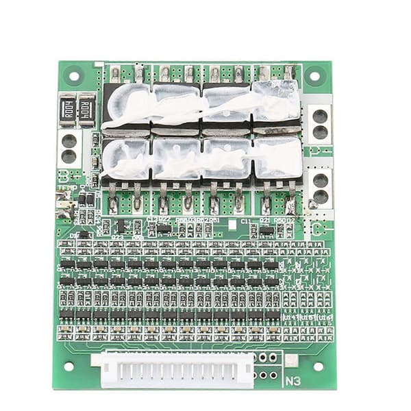 13S 50A Lithium Batteri Opladningsbeskyttelseskort BMS PCB med Balance Opladning