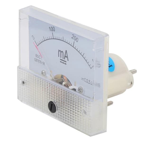 85C1 DC 0~300MA Pointer Amperemeter Analogt Strømpanel Tester Strømmåler