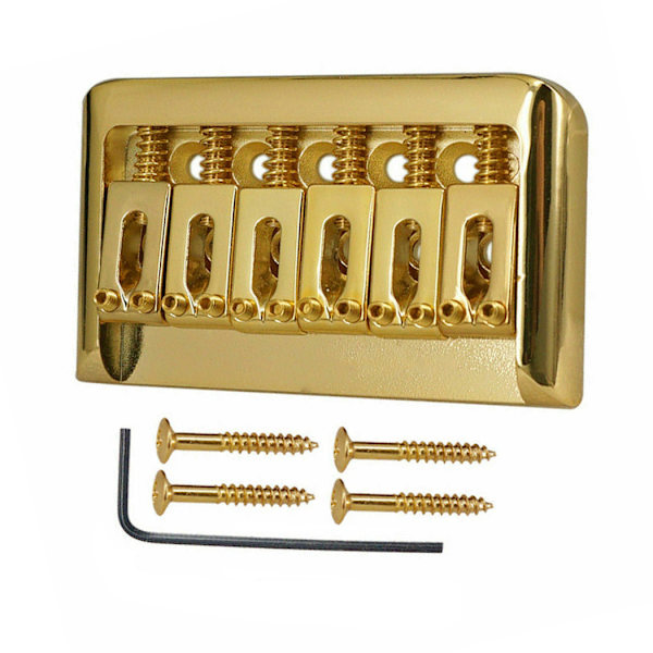 Set med 3 icke-tremolo Edge-stall för 6-strängad elgitarr