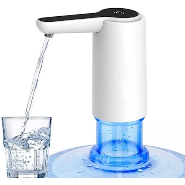 ##/Smart USB Bottenfylld 5 Gallons Flaska Vattenrenare Dricksvatten Kallt Automatisk Fristående Bärbar Vatten Dispenser Pump##/