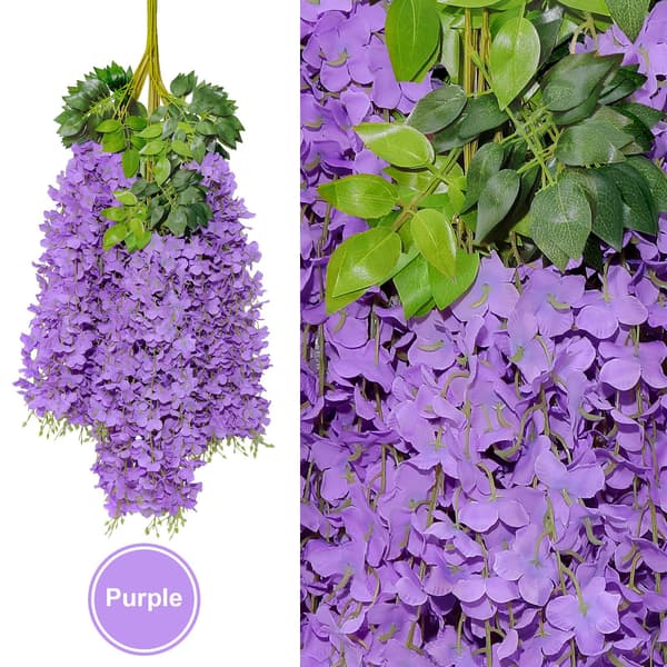 Violte 12 kpl Teko-Wisteria Rattan Teko-Wisteria Ripustus