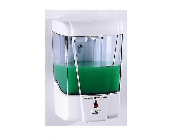 600 ml flydende sæbedispenser, automatisk IR-sensor, sæbedispenser til væg, berøringsfri