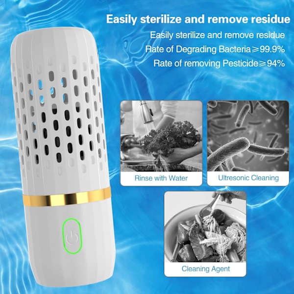 Frukt- och grönsaksrengöringsmaskin - Fruktrengörare Purifier Dev