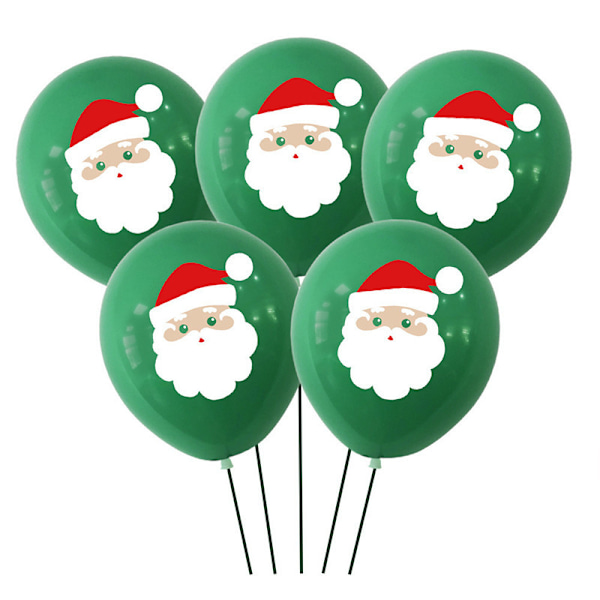 ##/Juleballonger 100 stk Merry Xmas Party Ballongdekorasjoner Latex##/