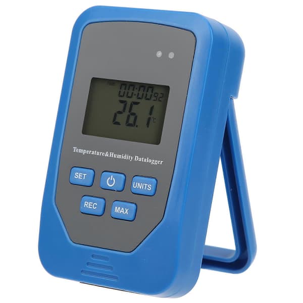 TL?505 Temperatur- og fuktighetsdatalogg Multifunksjonell Digital Termohygrometer