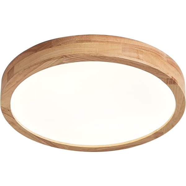 Tre LED Taklampe, 18W, Kald Hvit, 6000K, Rund Tre C