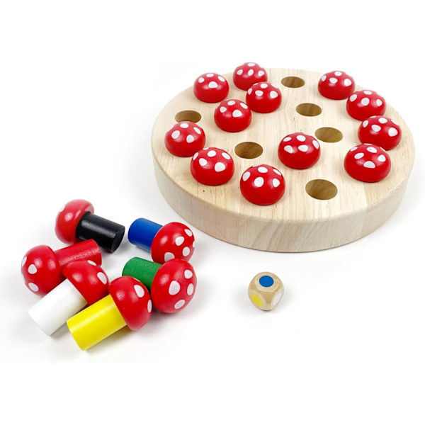 Spil til Børn 3 År Gamle, Hukommelsesskak (Svampe), Brætspil