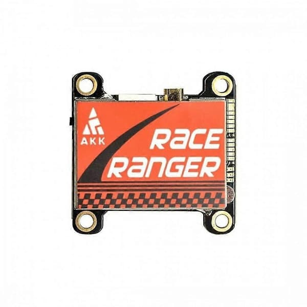 AKK Race Ranger Smart Audio 200mW/400mW/800mW/1600mW Effektomskiftelig FPV-sender m/ SMA-adapter