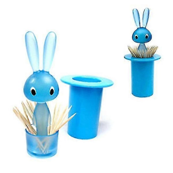 Tannpirkerholder i termoplastisk resin design - Blå