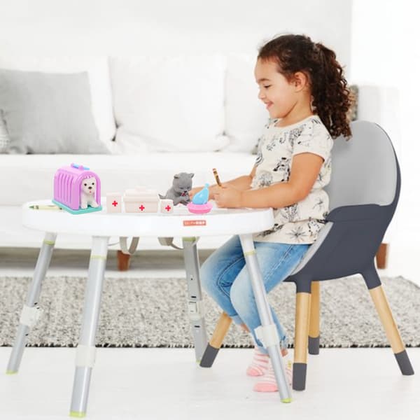 ##/26-delad dockhus och Barbie-doktorbesökstillbehörssats, Mini Me##/