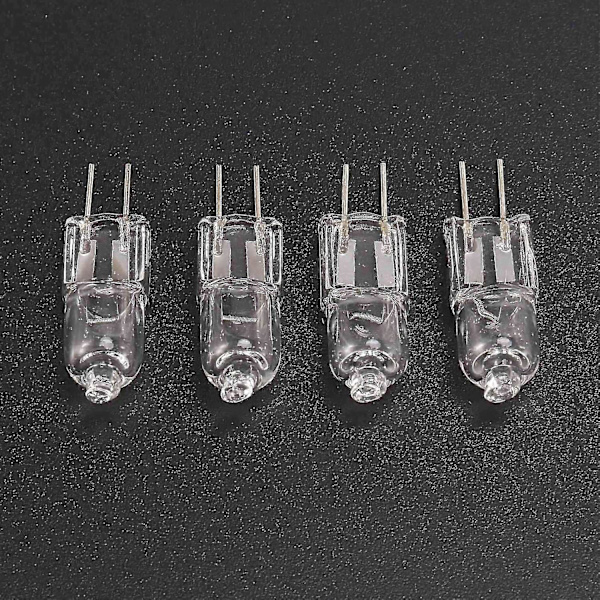 10 X G4 Halogenlampa Belysning 10w Varmvit