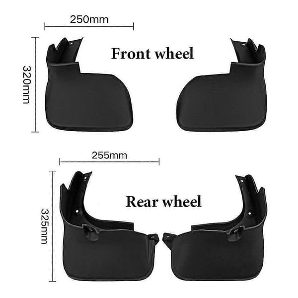 4x Stänkskydd För Lexus Rx Rx270 Rx300 Rx350 Rx450h 2009-2015 Mudflaps Stänkskärmar Fram Bak Stänkskydd 2014 2013 2012