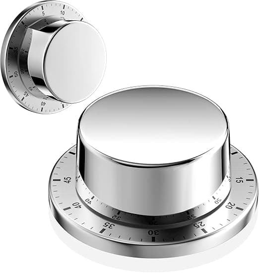 Mekanisk Køkken Timer, Magnetisk Timer, Vandafvisende