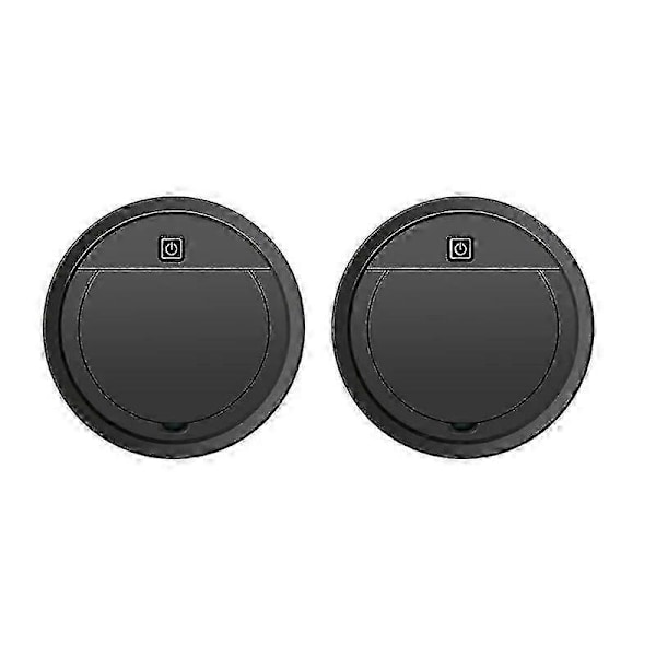 2X Smart Robotdammsugare 2-I-1 Robotdammsugare Och Mopp Combo Supertunn För Husdjurshår Hårt Golv Lågluggad Matta~14661