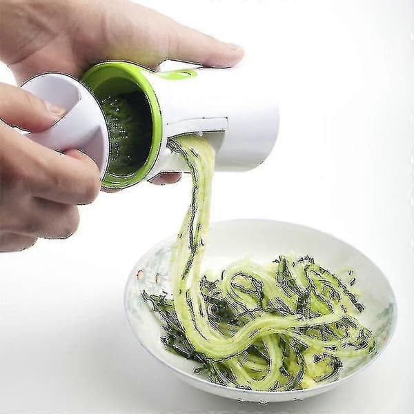 Kestävä Spiralizer-vihannesleikkuri, vihanneskierreleikkuri, kesäkurpitsapasta-nuudeli-spagetti