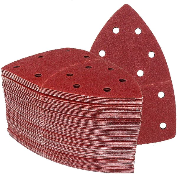 Prio-Slipning Trianglar │60 stycken │ 11 hål │ 105 x 152 mm │ Mix