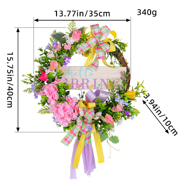 ##/Adventskrans Julkrans Färgglad Rosett Krans##/
