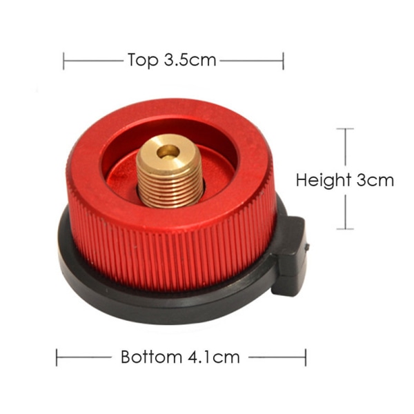 Camping Gasslange Adapter Overføringsadapter Gassdyser