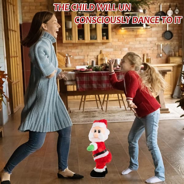 ##/Twerking Julemand, 14\" Julemand Dukke Animerede Julelegetøj Syngende Sp##/