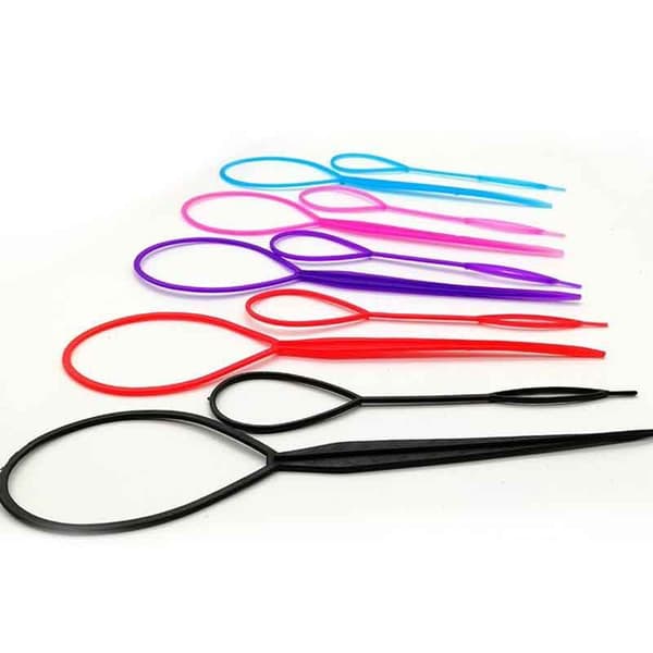 ##/20 st Hårtillbehör Slumpade Färger Hårband Bun Twist etc.##/
