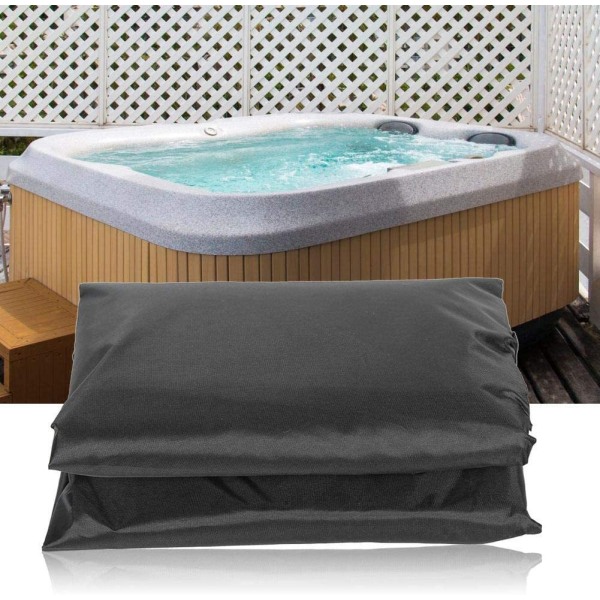 Vandtæt Polyester Firkantet Jacuzzi Dæk til Udendørs