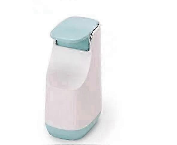 70503 Kompakt flytande tvål pump, plast, vit-blå, 5,7 x 8,6 x 14,3 cm