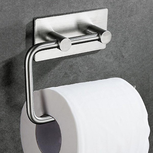 WC-paperitelineen pidike, ruostumaton teräs, säilytystilaa