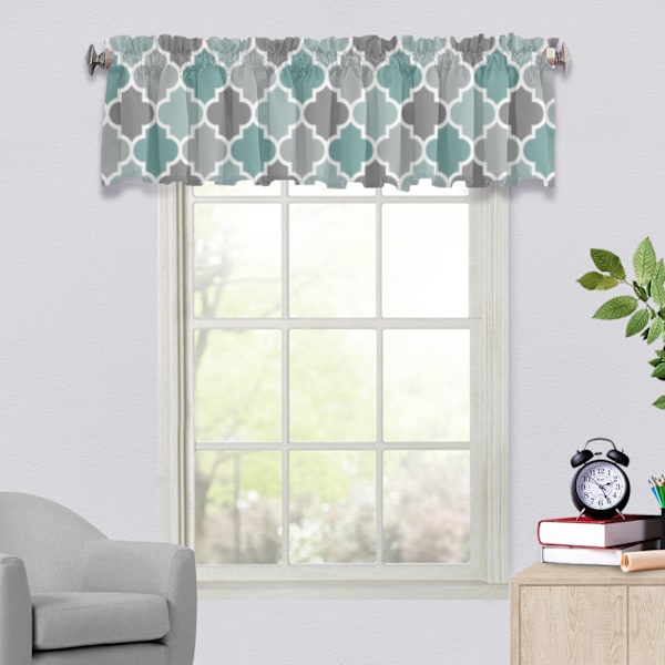 Panelgardin blendingsgardin polyester skjerf kort stue
