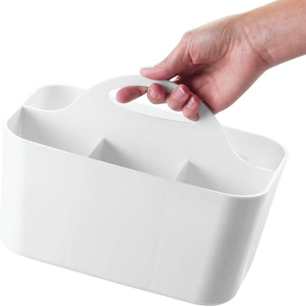 Ideell oppbevaringsboks for kontorrekvisita - plastblyantbeholder med