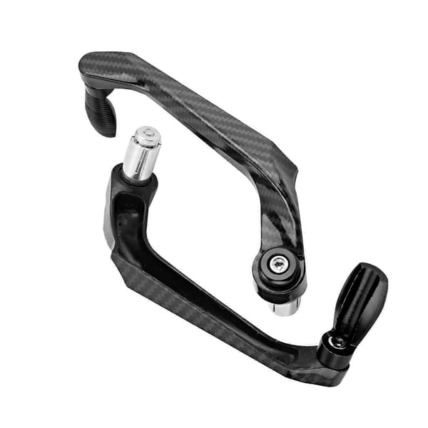 7/8 tum Universal Motorcykelstyre Bromsskydd i Aluminiumlegering (Svart)