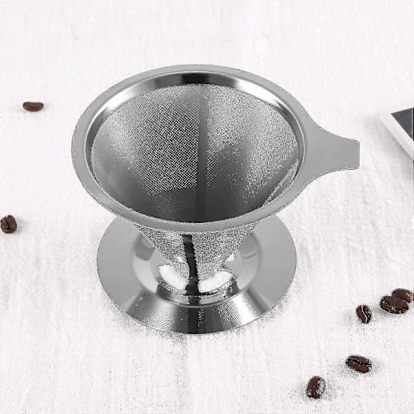 Papperslöst Återanvändbart Kaffefilter i Rostfritt Stål
