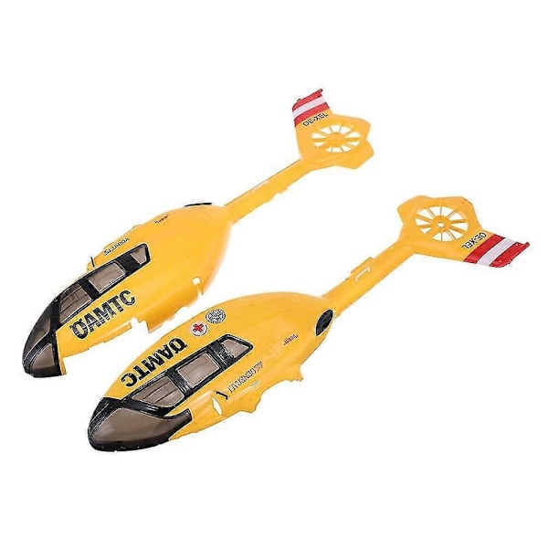 YXZNRC F06 2.4G 6CH RC Helikopter Reservedele Gul Canopy