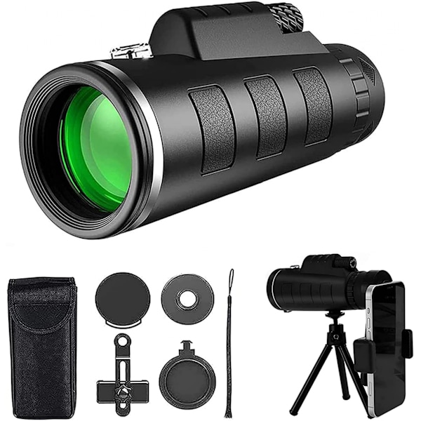 ##/Kikkert 40 × 60 HD monokular til smartphone monokular##/