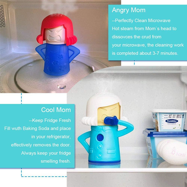 2 stk. Rengør Mikrobølgeovne UDEN DETERGENT